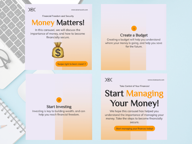 AIcarousels Review: A Free Tool for Creating Visually Engaging Carousels 3 AIcarousels3