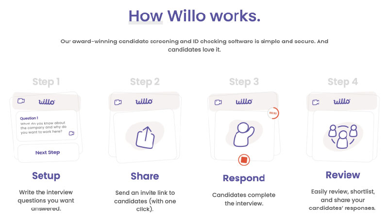 Willo Review: A Powerful Video Interviewing Platform for Modern Recruiters 2 Untitled 17 02