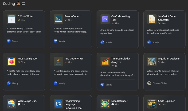 Vondy Review: A Platform to Discover and Use Hundreds of AI Tools 4 Vondy