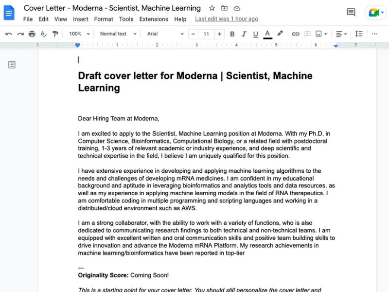 CoverDoc.ai Review: A Smart Way to Write Cover Letters 3 coverdoc3