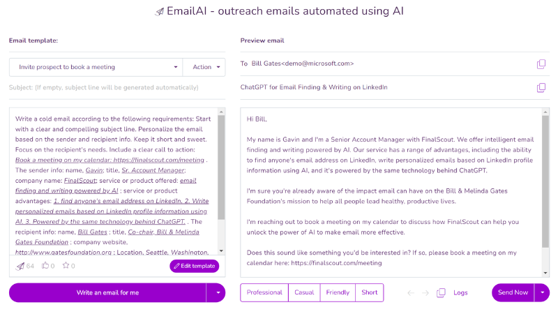 FinalScout Review: A Chrome Extension for Finding and Connecting with LinkedIn Users 4 finalscout2