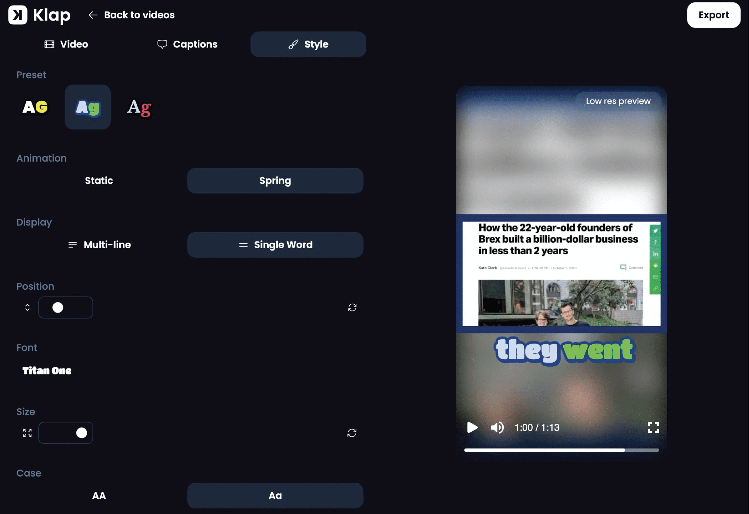Klap Review: How to Turn Your YouTube Videos into TikToks in Minutes 2 klappng-02
