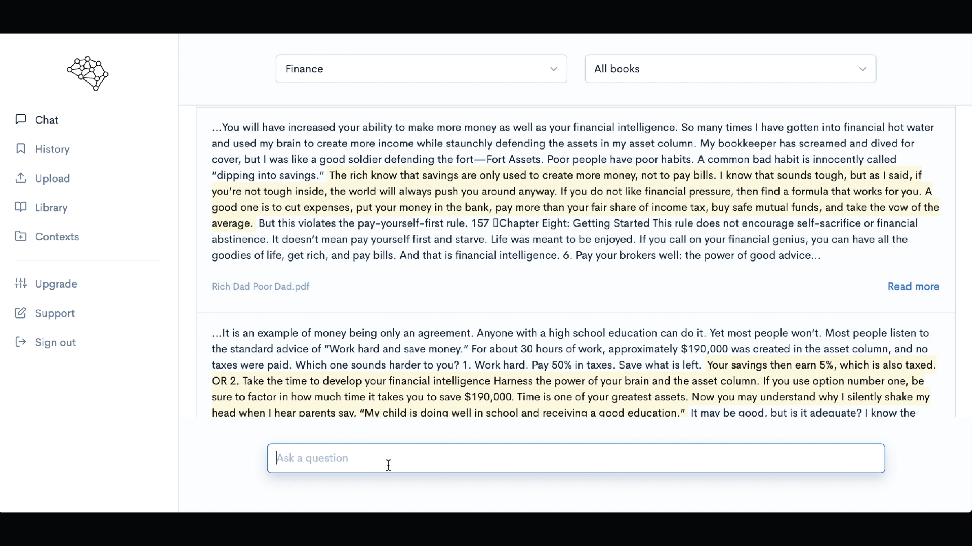 Myreader AI Review: A Tool for Q&A from Books and Documents 2 myreader-02