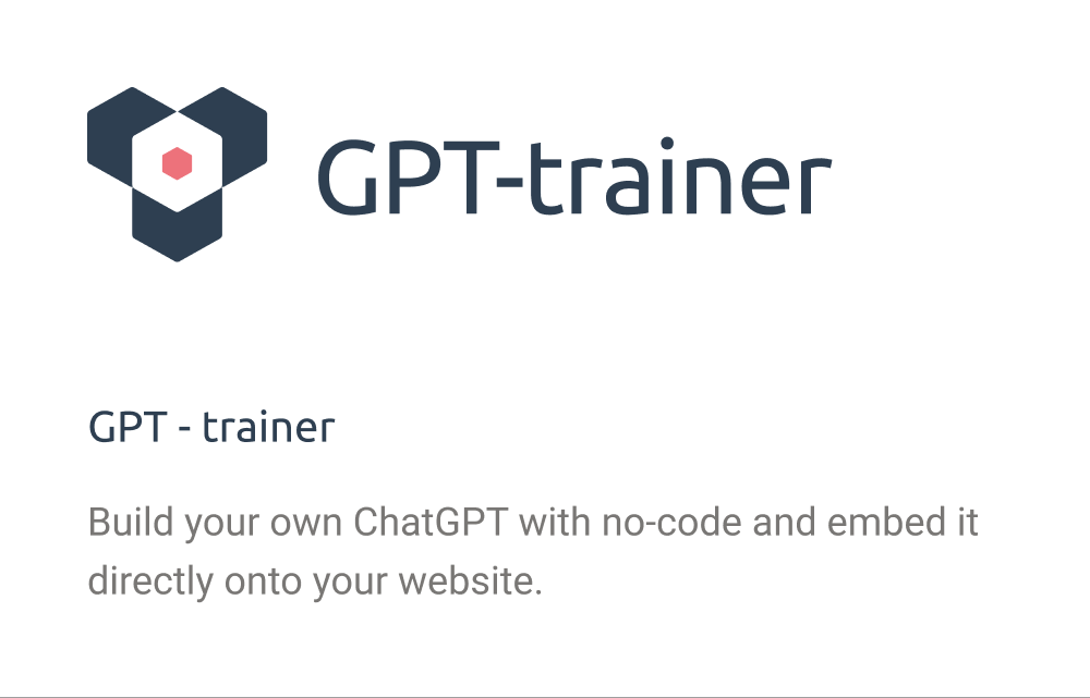 GPT trainer 1